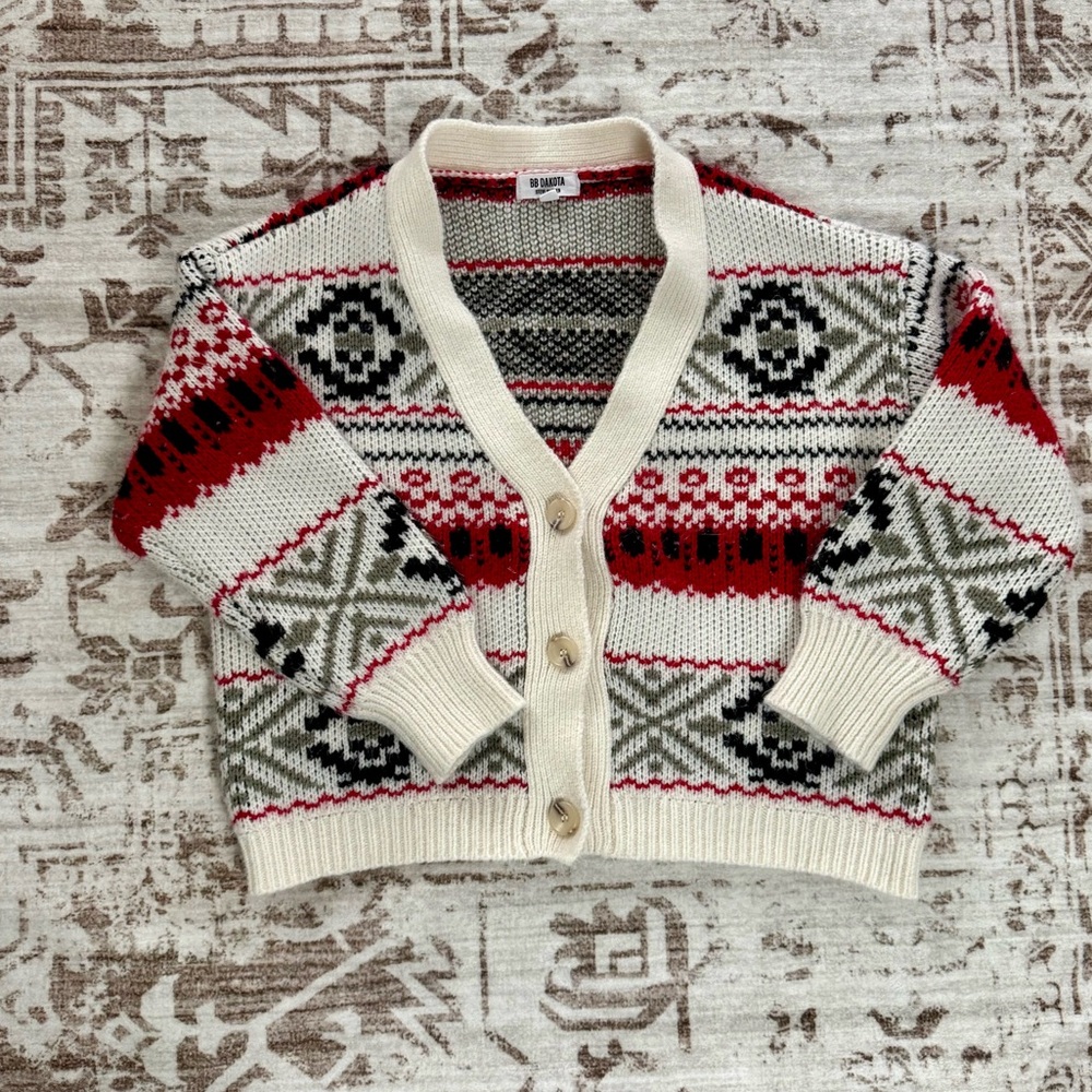 BB Dakota by Steve Madden Knit Cardigan